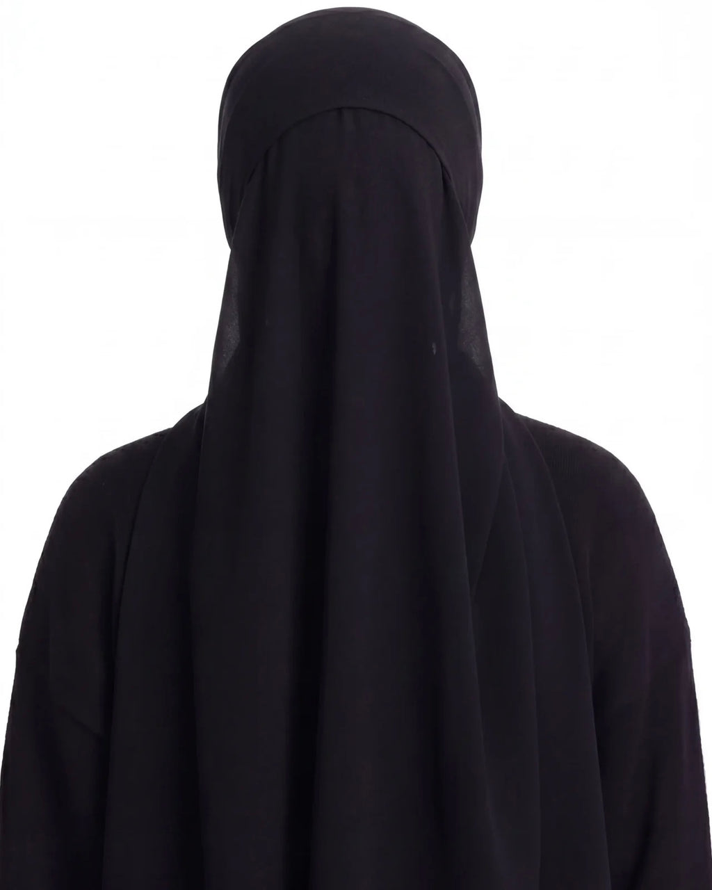 RAHA All-in-One Chiffon Deep Black