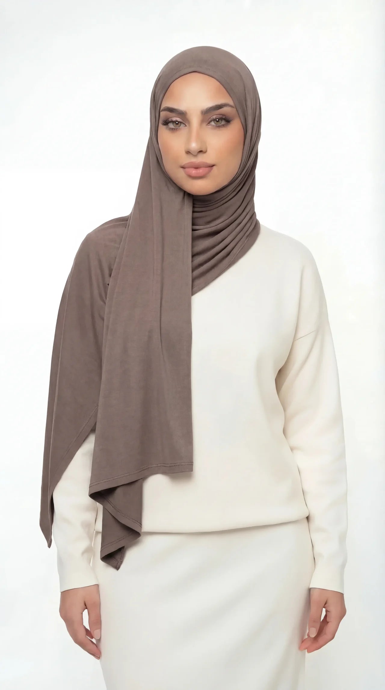 RAHA Jersey Mauve Taupe