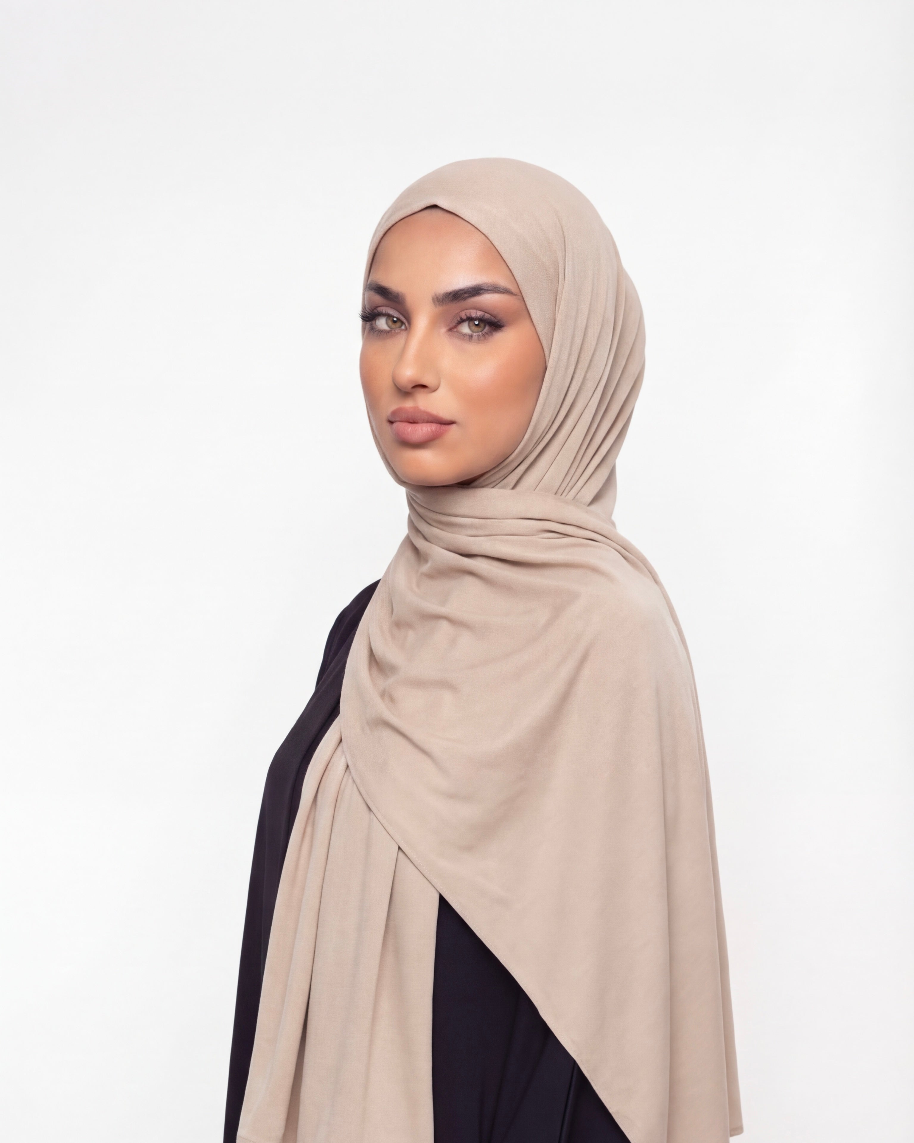 RAHA Bamboo Jersey Dust Beige