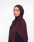 RAHA Bamboo Jersey Espresso Brown