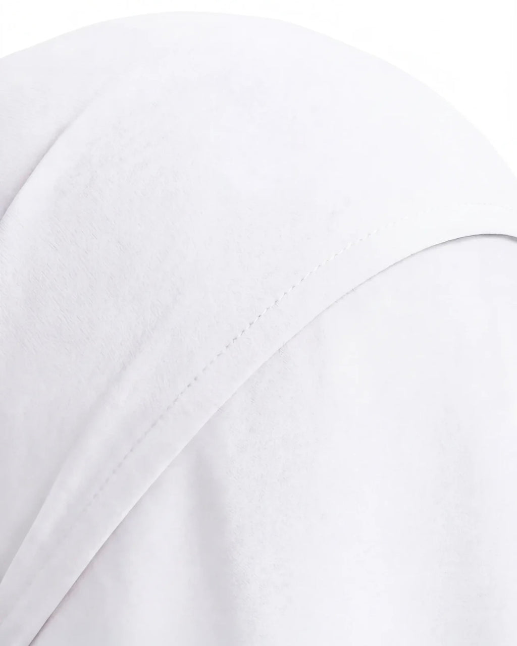RAHA All-in-One Chiffon Pearl White