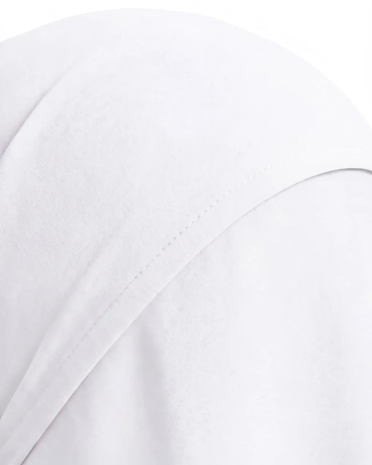 RAHA All-in-One Chiffon Pearl White