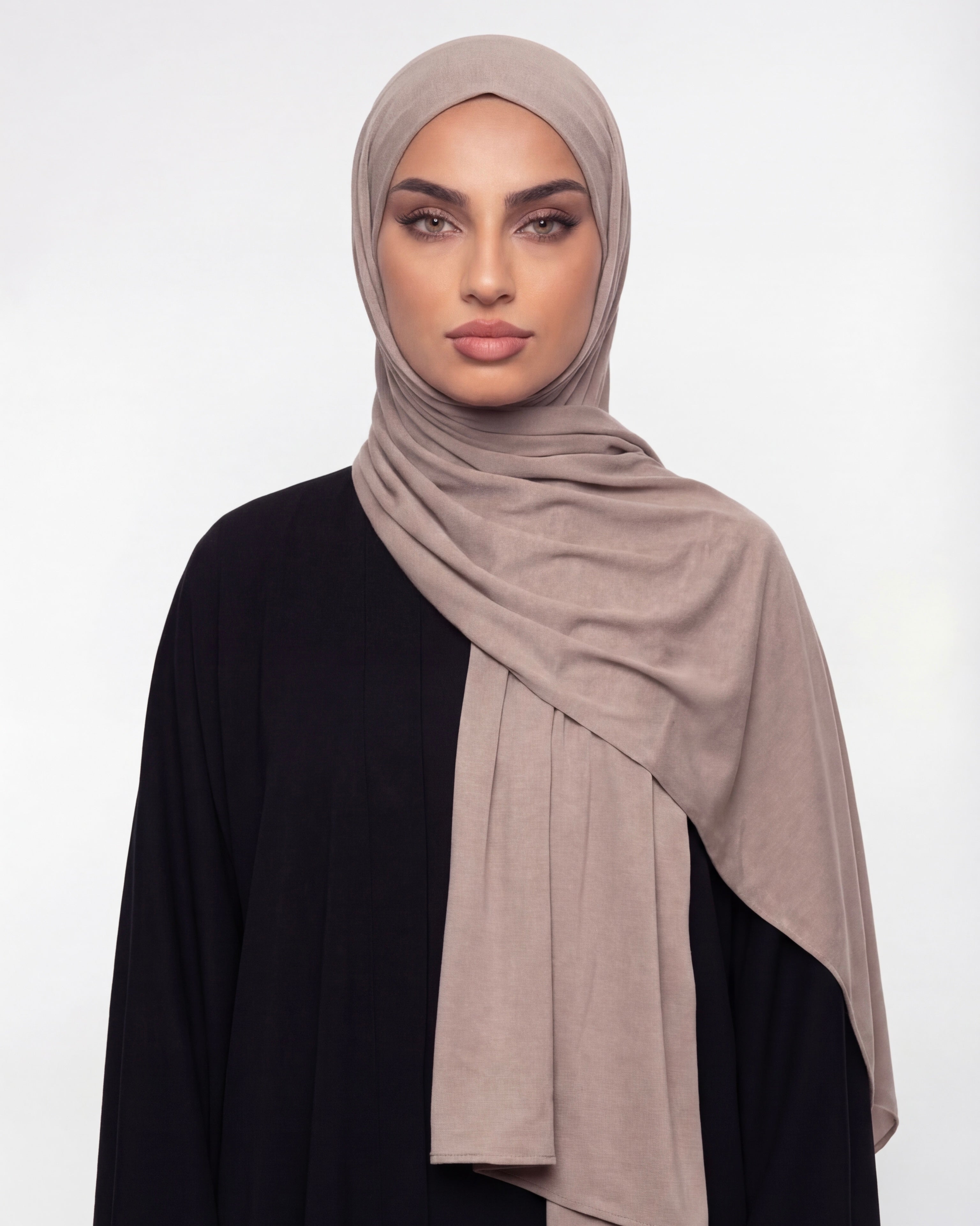 RAHA Bamboo Jersey Warm Taupe