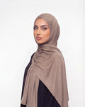 RAHA Bamboo Jersey Warm Taupe
